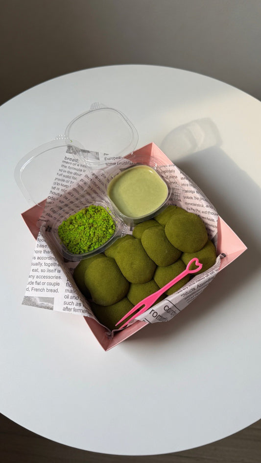 Crave Crumbl | Matcha Crumbl Mochi Bites