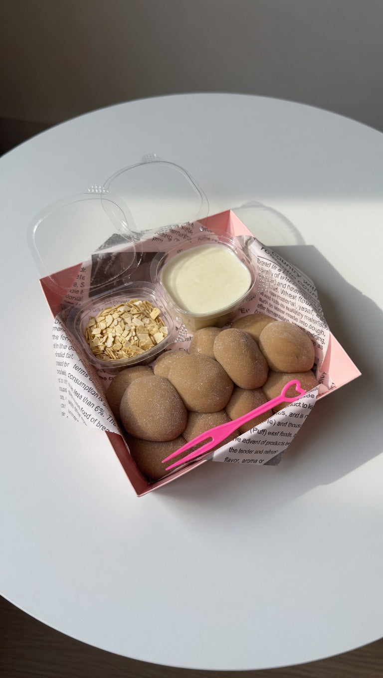 Crave Crumbl | Tiramisu Crumbl Mochi Bites
